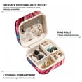 thumbnail image 2 of Octopus Travel Portable Square Jewelry Display Case: Storage Solution for Rings, Earrings, Necklaces, Bracelets, and More! Ideal for Girls and Women: Jewelry Stand, Display, and Box in One, 2 of 6