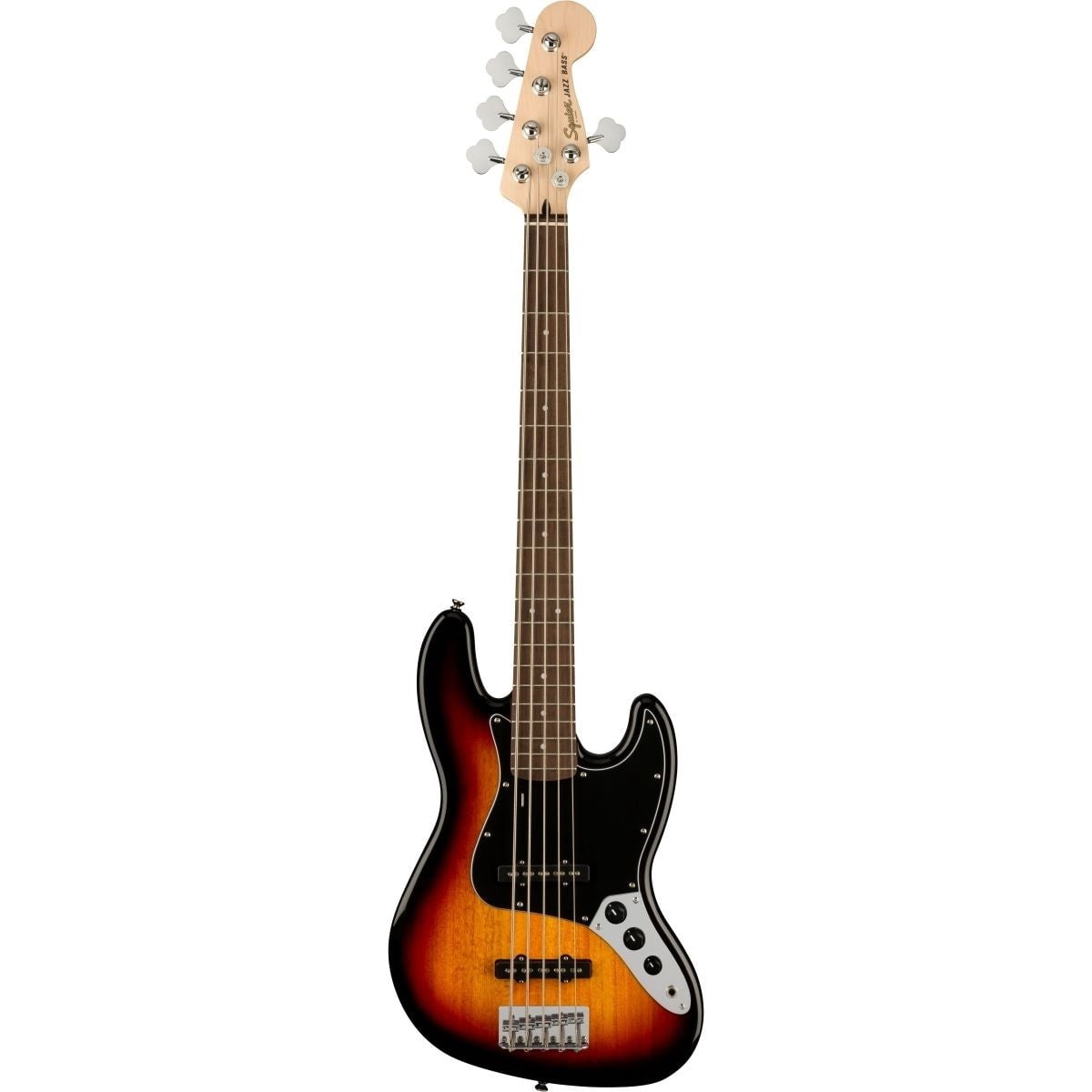 Squier Affinity Series Jazz Bass V, Laurel FB, 3-Color Sunburst
