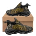 thumbnail image 1 of Polynesian Pattern Woman Autumn Winter Wear-Resistant Platform Shoes Lace Up Basketball Sneakers Non-slip Footwear Custom Image, 1 of 5