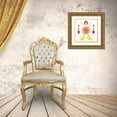 thumbnail image 3 of Popp, Grace 15x15 Gold Ornate Wood Framed with Double Matting Museum Art Print Titled - Taza II, 3 of 4