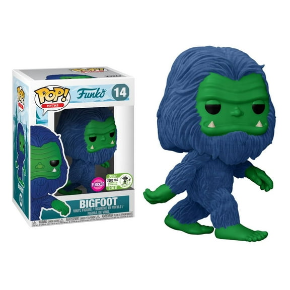 Funko Pop Vinyl Flocked Blue Green Bigfoot LE 2500 ECCC 2018