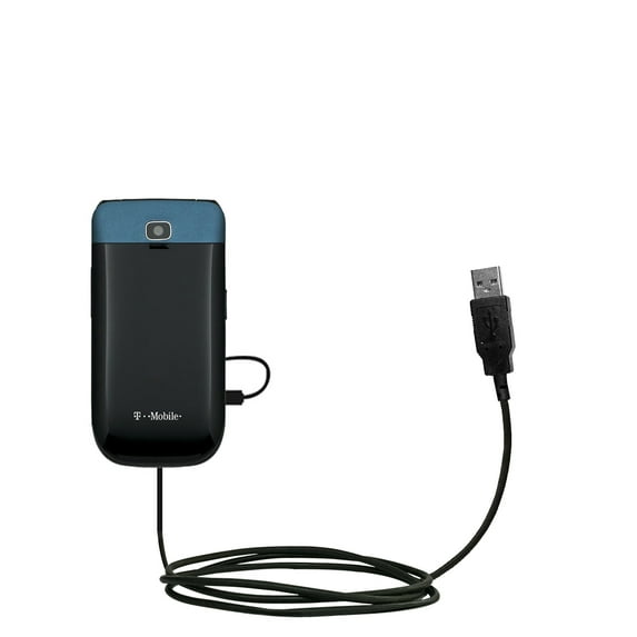 Classic Straight USB Cable suitable for the Alcatel One Touch 768T with Power Hot Sync and Charge Capabilities