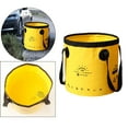 thumbnail image 4 of Cubo plegable perfecl portátil multifuncional amarillo 10L, 4 of 8