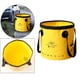 thumbnail image 4 of de agua plegable, lavabo plegable Contenedor de almacenamiento portátil para acampar para viajes, senderismo, paseos en bote, jardinería 10L Macarena  cubo plegable, 4 of 8