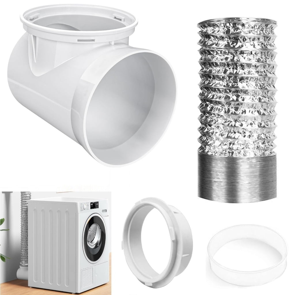 Exhaust Hose Connector Dryer Hose Vent Kit with Connection and Disconnection