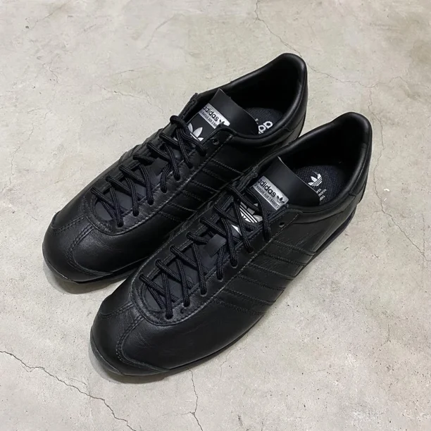 Adi - das Country OG Leather Mens 8 US Black Tennis Shoes Used Excellent Condition