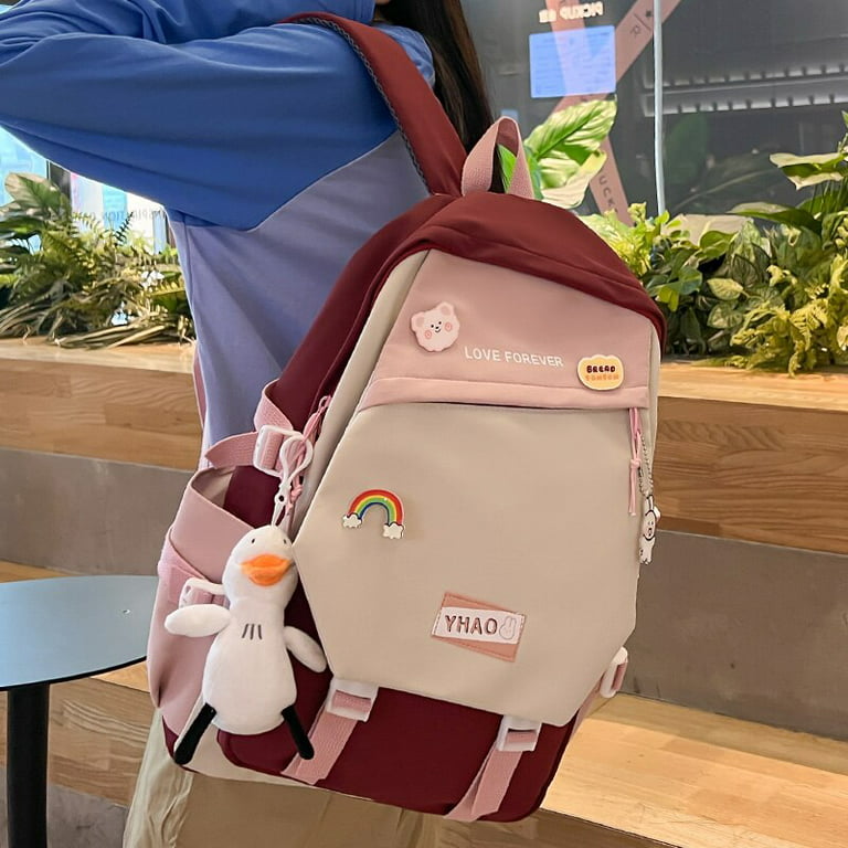 Large Female Cute College Backpack Girl Travel Book Backpack