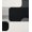 Black Gray Cream, Pattern 1, variant on ODIKA Alfombras Minimalist Abstract Geometric Para Habitacion Alfombra Pet Friendly & Kids Safe Play for Playroom, Bedroom, Reading Nook