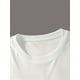 thumbnail image 3 of Men's Short Sleeve Crew Neck Casual Sports T-Shirt - Polyester Letter & Animal Print Summer Outdoor Top, 3 of 6