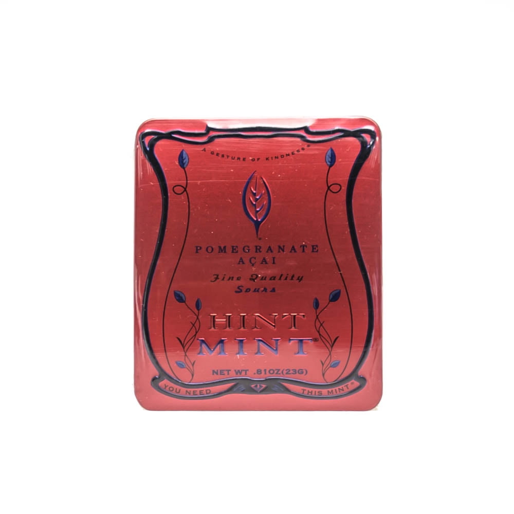 Hint Mint Gelatin Free Kosher Mints Pomegranate Acai 0.81oz (23g) (40Mints) by Hint Mint