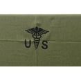 thumbnail image 4 of U.S. Military Medical Wool Blanket 64" x 90" Army Replica Emergency Blanket - Wool Blend, Olive Drab, 4 of 6