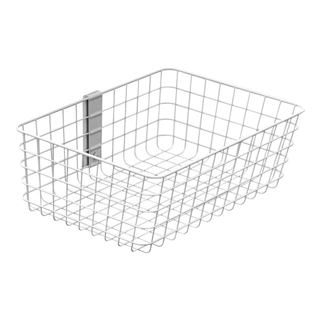 Ergotron Large - Mounting component (wire basket) - white - cart mountable