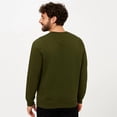 thumbnail image 3 of Milltex Unisex Midweight Fleece Crewneck Sweatshirt Cotton Blend Pullover for Men and Women, 3 of 5