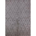 thumbnail image 1 of Ahgly Company Machine Washable Indoor Rectangle Industrial Modern Mauve Taupe Purple Area Rugs, 2' x 3', 1 of 7