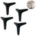 thumbnail image 2 of Paquete de 4 patas de sofá de muebles de metal, patas de muebles de bricolaje de estilo moderno oso de fresa  Electrónica, 2 of 5