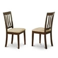 thumbnail image 5 of Dining Table Set - 54 Inch Kitchen Table with 4 chairs - Cappuccino Finish - Modern Design, 5 of 5