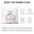 thumbnail image 5 of BANET  You're Worth Every Mile  Pillowcases- Long Distance Pillowcase Long Distance Relationship Gift for Boyfriend Girlfriend I Miss You Gift White, 5 of 5