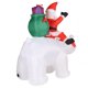 thumbnail image 1 of Juguete Inflable de Navidad Con Decoración de Oso Polar de Papá Noel Con Luz Led Para Fiesta en El Jardín, 1 of 7