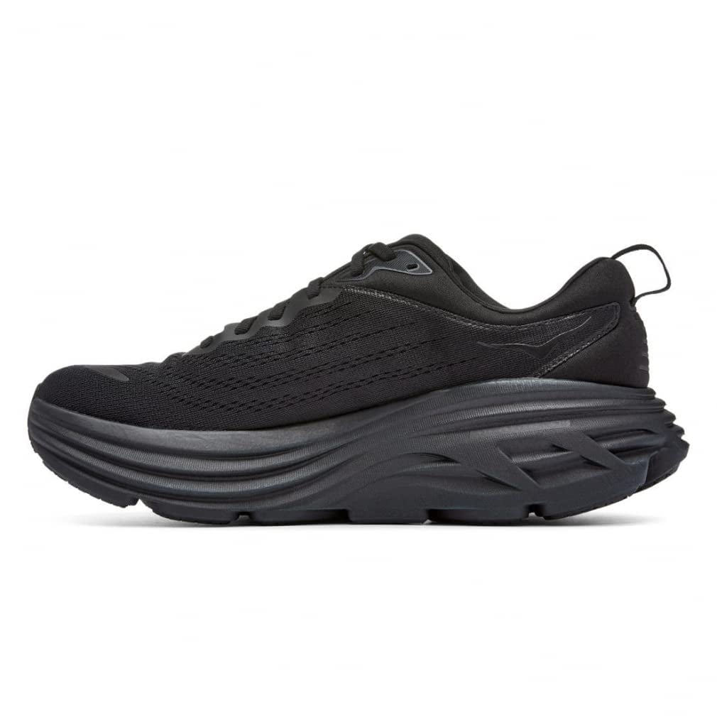 Hoka Men's Bondi Sneaker, Black/Black,
