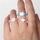 thumbnail image 3 of Anillo de cuentas redondas de 4mm para mujeres y hombres, anillos colgantes de gato de concha Natural, anillos de energía de Yoga Reiki, regalos para joyería de Navidad, venta al por mayor, 3 of 4