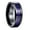Black, variant on Men's 8mm Black Red Wedding Band Celtic Dragon Tungsten Rings Opal Paper Inlay Step Edges