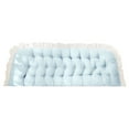 thumbnail image 1 of Long Rectangular Headboard Pillow Polyester Fabric Elastic Band Soft Supportive Decorative for Bed Sofa Floor Reading Daybed 150x50cm, 1 of 3
