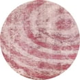 thumbnail image 1 of Ahgly Company Indoor Round Abstract Pink Abstract Area Rugs, 4' Round, 1 of 6
