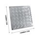 thumbnail image 2 of Vitrina transparente de concha marina, caja organizadora acrílica de concha marina para joyería de uñas con cuentas, 2 of 7