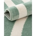 thumbnail image 6 of Unique Loom Whimsy Kids Collection Area Rug - Lines (4' 1" Round Soft Green/Ivory), 6 of 9