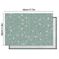 thumbnail image 5 of Rustic Floral Placemats Set of 6, Wrinkle Free Heat Resistant Flax Table Mats with Butterfly and Botanical Pattern for Country Dining, 5 of 5