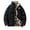 Black, variant on Winter Men's Daily Loose Casual Trend Fashion Windproof Warm Hooded Coat Jacket