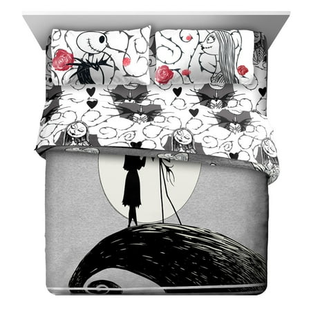 Nightmare Before Christmas Jack Sally Bed In A Bag Bedding