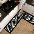 thumbnail image 5 of Alfombra antideslizante con estampado de animales y gatos para cocina, lavable, para entrada de casa, sala de estar, dormitorio, decorativa, 5 of 5
