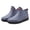 Gray, variant on Mens Rain Boots Waterproof Platform Ankle Booties for Men Antislip Mud Shoes for Garden Outdoor Work Fishing Farming Green Size 8.5