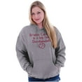 thumbnail image 4 of Breast Cancer is a Doodiehead Hoodie Sweatshirt Women Brisco Brands S, 4 of 6