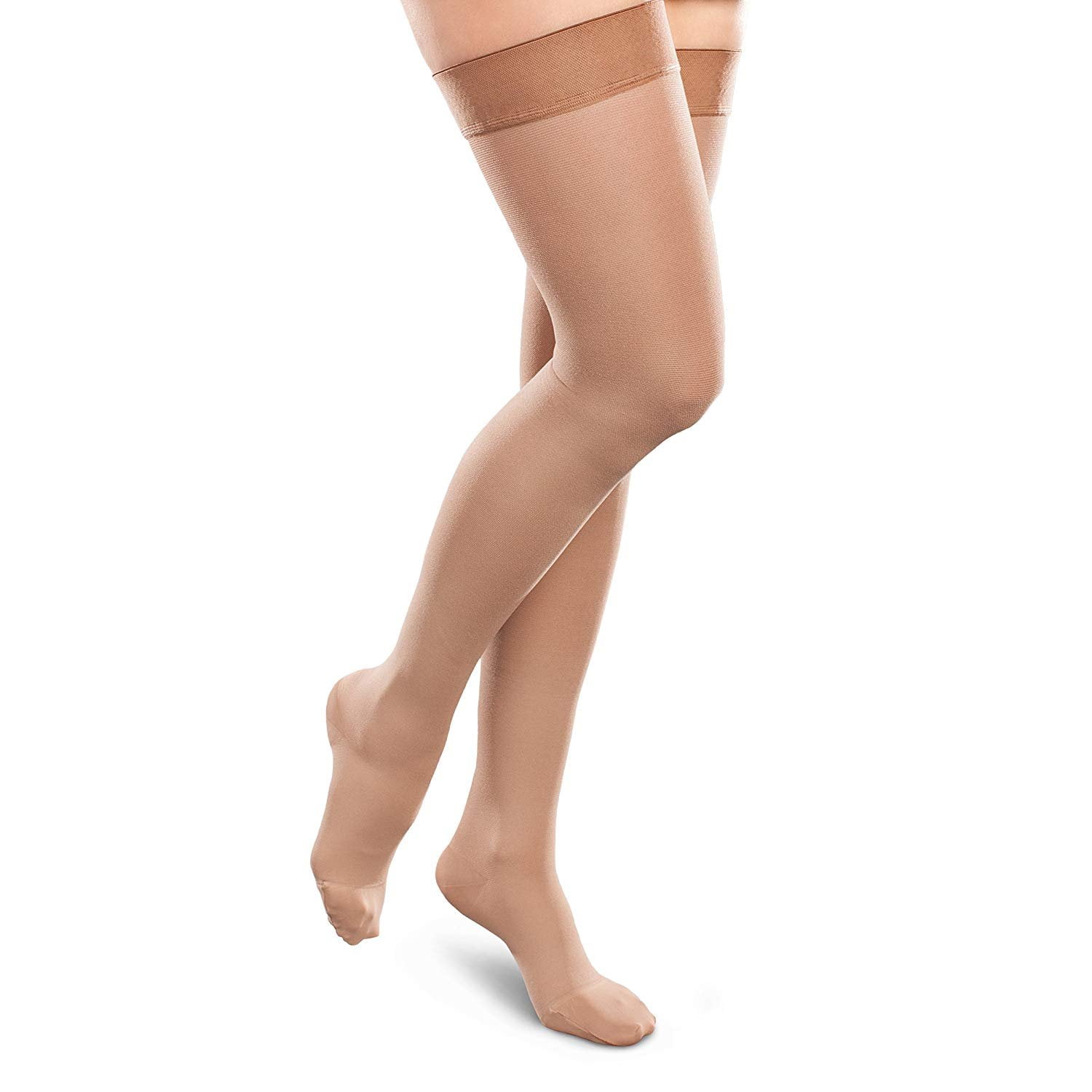 Ease Opaque Women's Support Thigh High Stockings 3040mmHg Firm