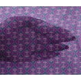 thumbnail image 4 of oneOone Viscose Chiffon Fabric Leaves & Floral Block Print Fabric BTY 42 Inch Wide, 4 of 4