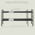 thumbnail image 5 of Home-Complete 2 Tier Under Sink Organizer with 8 Removable Panels (Black), 5 of 6