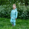 thumbnail image 3 of JAN & JUL Kids' Muddy Buddy Waterproof Coverall Rain-Wear Play-Suit (Puddle-Dry: Unicorn, 4T), 3 of 5