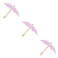 thumbnail image 2 of Bewildely Handmade Cotton Lace Parasol Mini Wedding Bridal Flower Umbrella Girls Type1 NO1, 2 of 6
