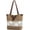 Beige, variant on Bucket Bag for Womens Canvas Drawstring Handbags Purse Print Totes Hobos One Shoulder Bags