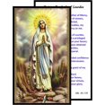 thumbnail image 2 of Our Lady of Lourdes Blessed Novena Prayer  Italian Prayer Card, 2 of 2
