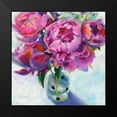 thumbnail image 2 of Smith, Kim 12x12 Black Modern Framed Museum Art Print Titled - Roses Still Life I, 2 of 5