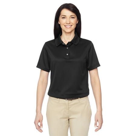 Harriton Polo Performance à Boutons-Pression pour Femmes