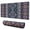 Black Geometric Striped-2, variant on Long Mouse Pads for Desk,Black Geometric Striped Pattern Desk Mats on Top Of Desks, Desk Mouse Pad Extra Large with 3mm Non-Slip Base and Stitched Edge for Gaming,Office,Work,Home 31.5"x15.7"