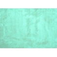 thumbnail image 1 of Ahgly Company Machine Washable Indoor Rectangle Abstract Turquoise Blue Contemporary Area Rugs, 7' x 10', 1 of 4