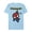 Light Blue, variant on Men's Marvel Cartoon Kawaii Spider-Man  Graphic Tee Light Blue Large