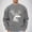 #JIE250704A2 Gray, variant on CYiJun Men's Fleece Crewneck Sweatshirt Lightweight Loose fit Soft Basic Pullover Sweatshirt,Size 3XL