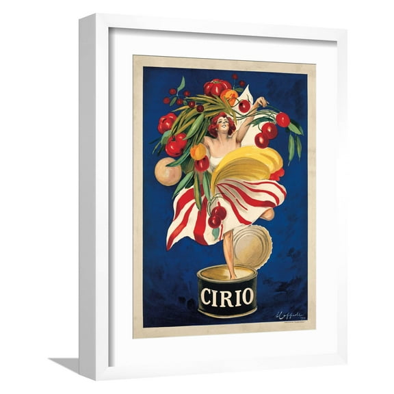Art.com Cirio Art Print by Leonetto Cappiello, White Frame Wall Art, 17" x 21"