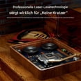 thumbnail image 2 of Reproductor de CD Retro Estilo Maleta con Altavoz Bluetooth Audiophile, Madera de Nogal, Recargable 3600mAh con Mando a Distancia, 2 of 5